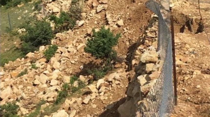 Gerc&uuml;ş&rsquo;te Şiddetli Yağış Ekinlere Zarar Verdi