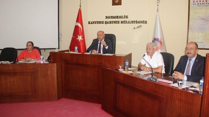 İl Genel Meclisi Temmuz Ayı Toplantısı Ger&ccedil;ekleştirildi