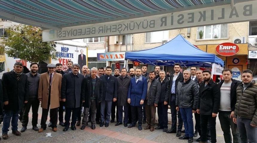 Ak Parti&rsquo;den Afrin Şehitleri İ&ccedil;in Mevlit Ve Pilav Hayrı