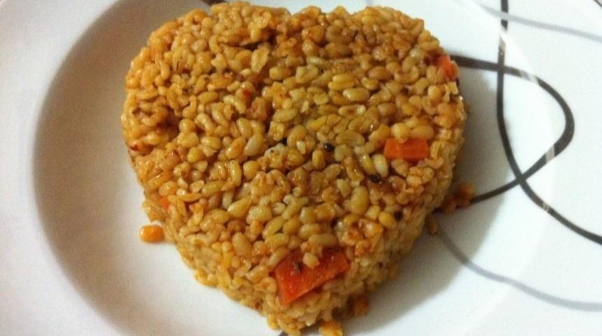 Patatesli Soganlı Ve Acılı Bulgur Pilavı