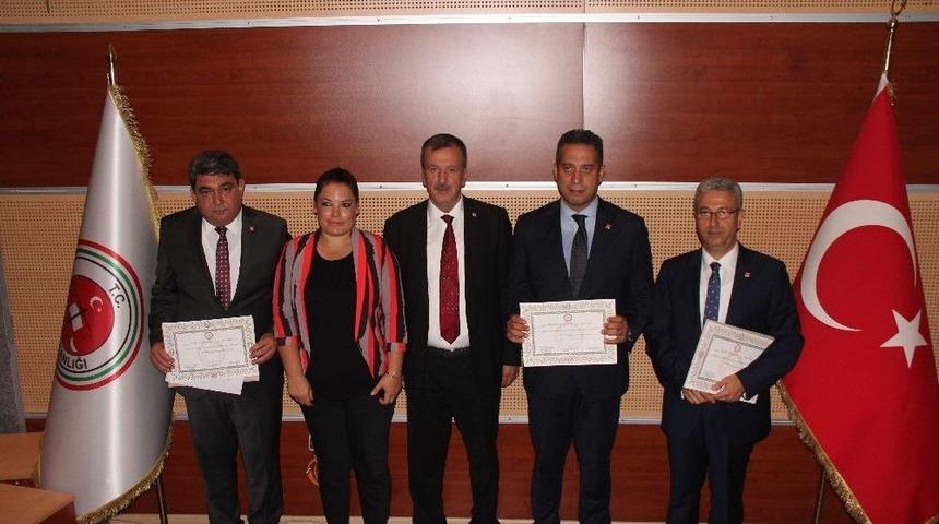 Mersin&rsquo;de Chp Ve Mhp&rsquo;li Vekiller Mazbatalarını Aldı