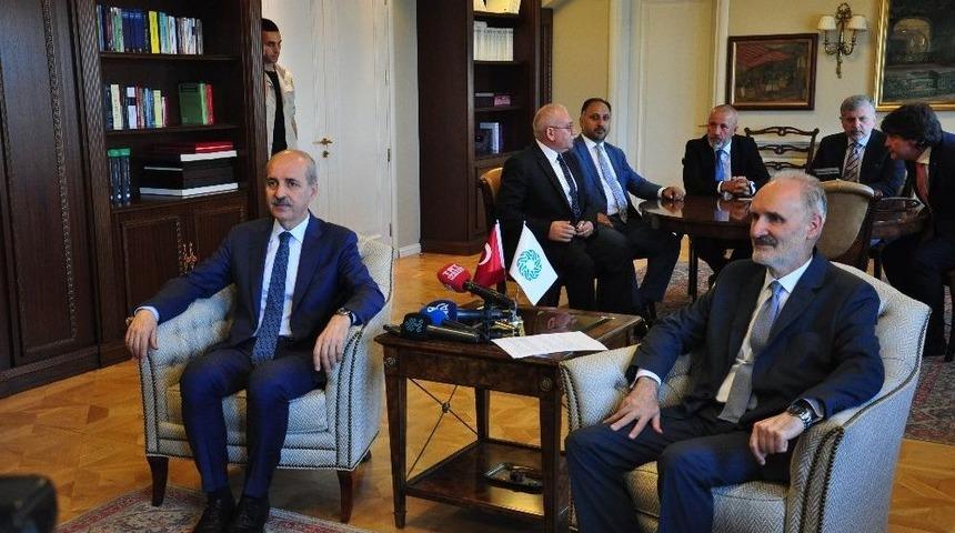 Bakan Numan Kurtulmuş İto&rsquo;yu Ziyaret Etti