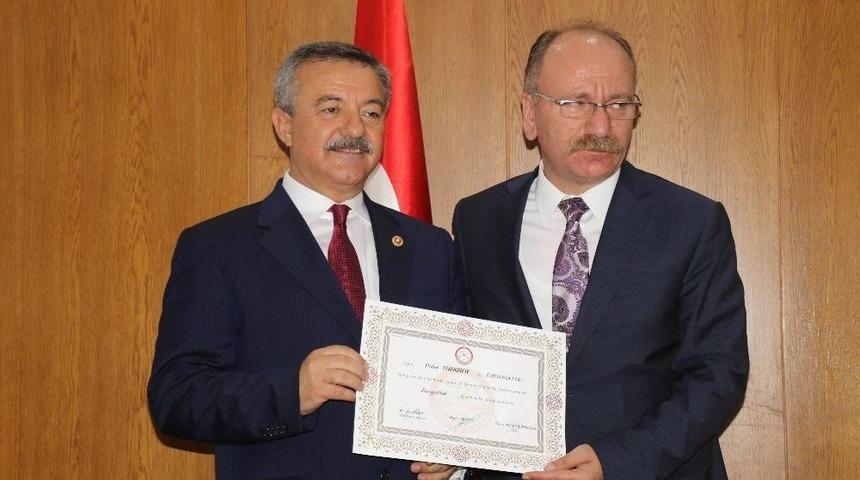 Ak Parti Zonguldak Milletvekilleri Mazbatalarını Aldı