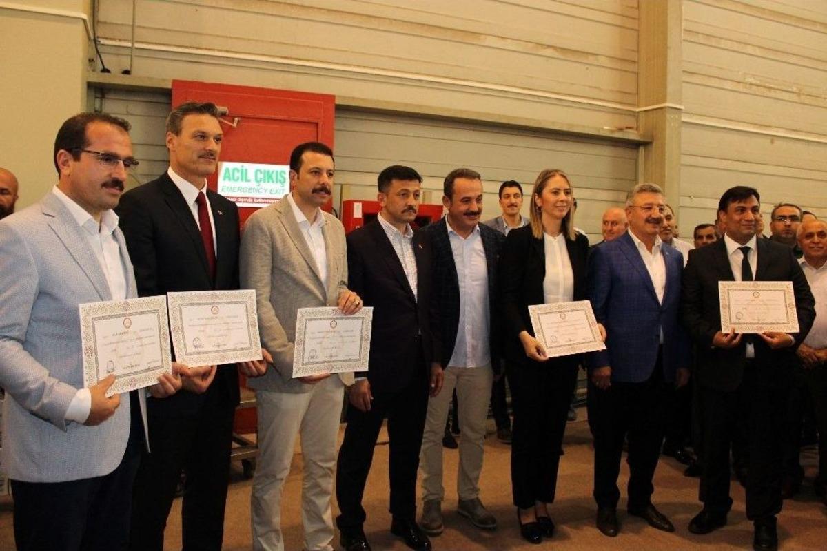 Ak Parti&rsquo;li Vekiller Mazbatalarını Aldı