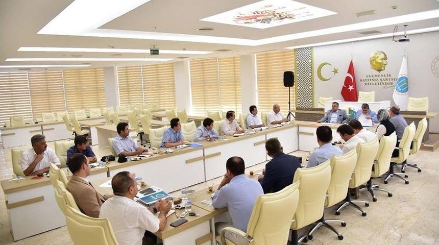 Bilecik Belediyesi Haftalık İstişare Toplantısı Yapıldı