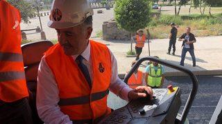 Bakan Arslan Kars’ta Yol Yapım Çalışmalarını İnceledi