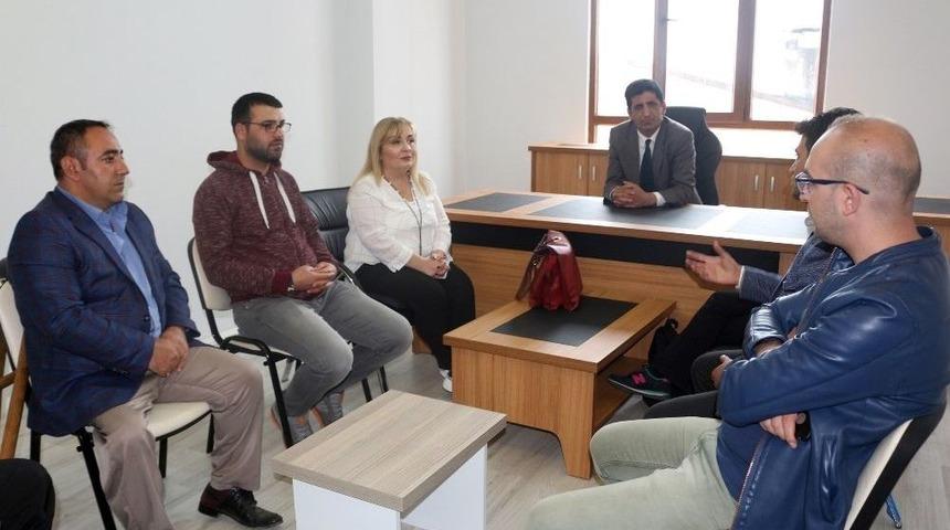 İbrahim Çeçen Vakfı Müdürü Dinçer’den Yurt Ay Der’e Ziyaret