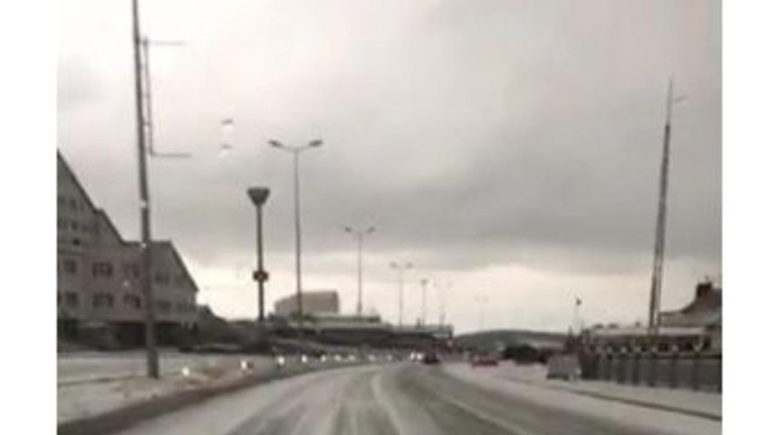 Erciyes&rsquo;e Mayıs Ayında Kar Yağdı