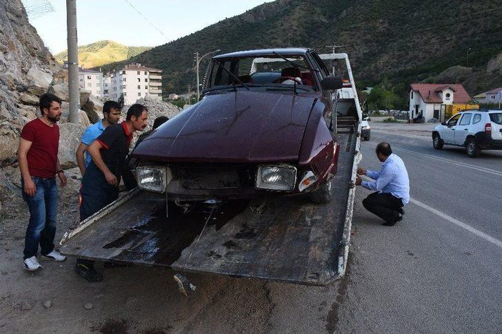 Gümüşhane’de Trafik Kazası: 3’ü Çocuk 7 Yaralı G1