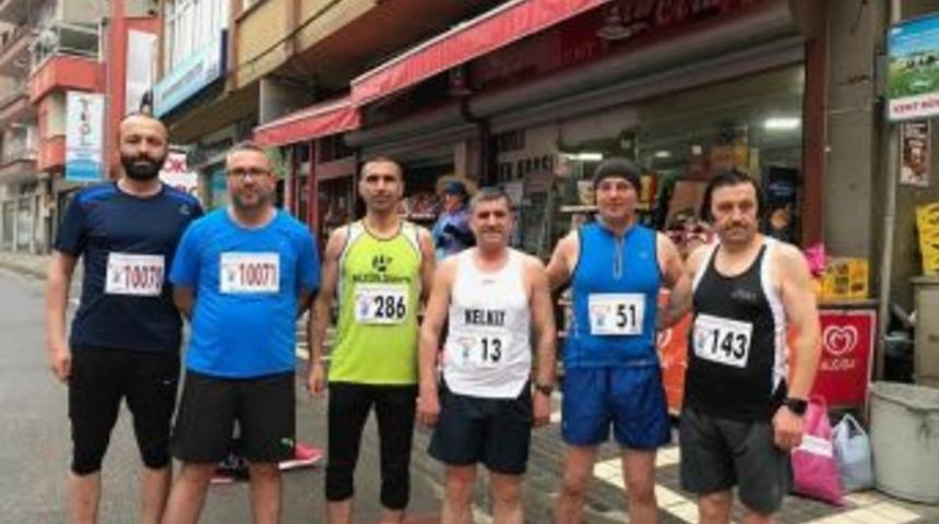 G&uuml;m&uuml;şhaneli Atletler Şehit Eren İ&ccedil;in Koştu