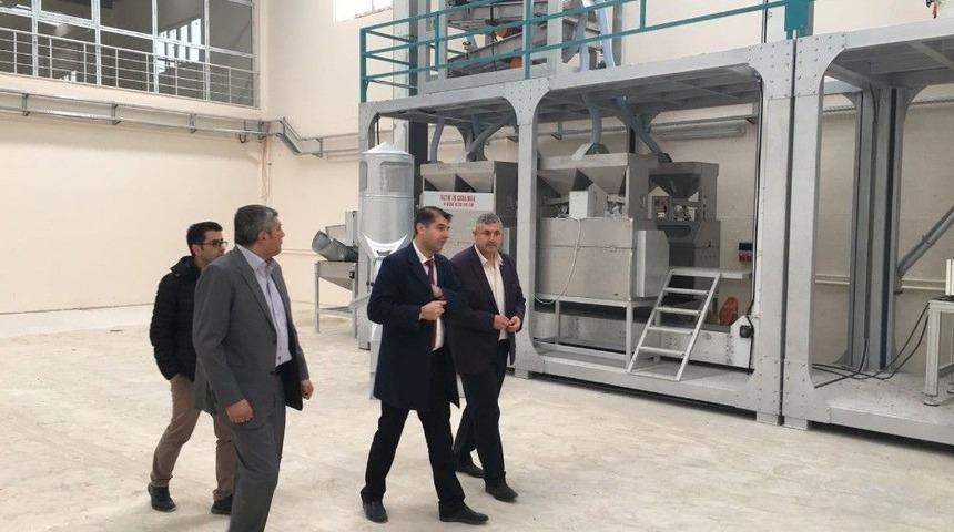 Kahta&rsquo;da Nar Ve Badem İşleme Tesisleri Kuruldu