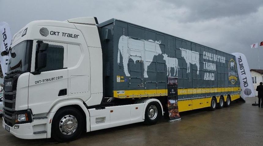 Canlı Hayvan Taşıma Aracı Fuarda Dikkat &Ccedil;ekti
