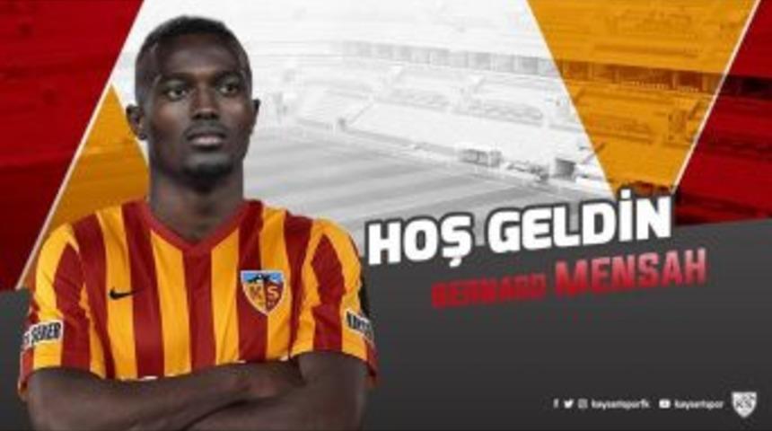 Bernard Mensah Kayserispor&rsquo;da