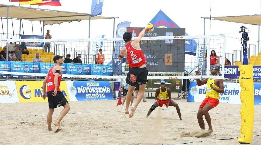 &rsquo;plaj Voleybol D&uuml;nya Turu 3 Yıldızlı Mersin&rsquo; Sona Erdi