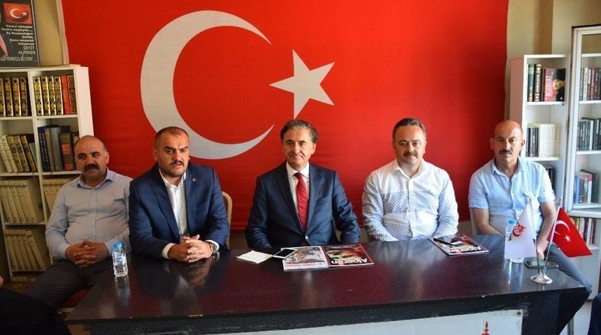 Ak Parti&rsquo;den B&uuml;y&uuml;k Birlik Partisi&rsquo;ne Teşekk&uuml;r Ziyareti