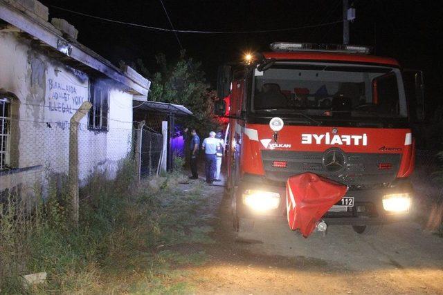 Bahçe Evinde Çıkan Yangın 1 Saatte Söndürüldü