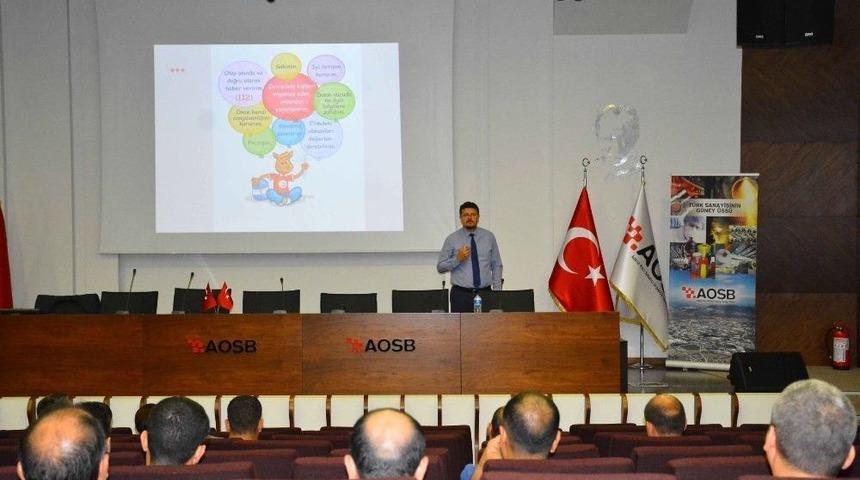 Aosb&rsquo;de &ldquo;temel İlk Yardım&rdquo; Eğitimi
