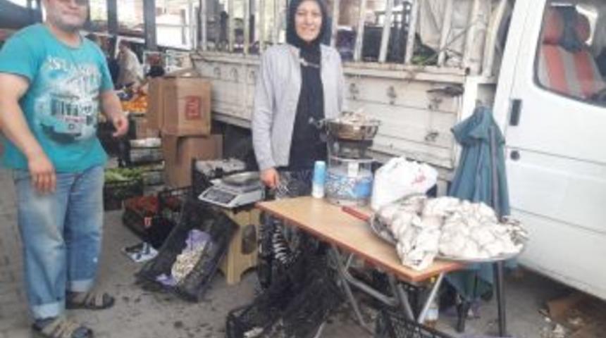 Şaphane&rsquo;de İlgin&ccedil; Bir Satış Y&ouml;ntemi