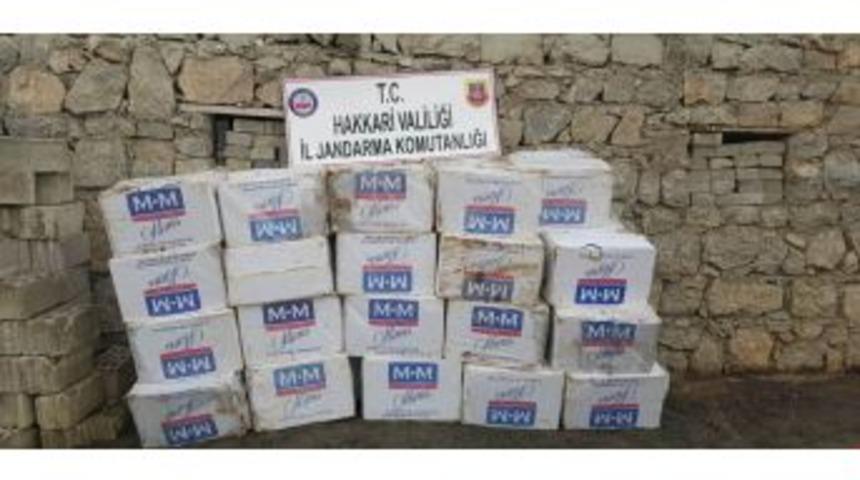 Hakkari&rsquo;de 46 Bin 500 Paket Ka&ccedil;ak Sigara Ele Ge&ccedil;irildi
