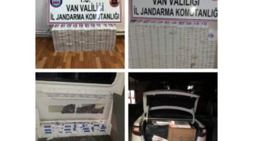 Jandarmadan Ka&ccedil;ak Sigara Operasyonu