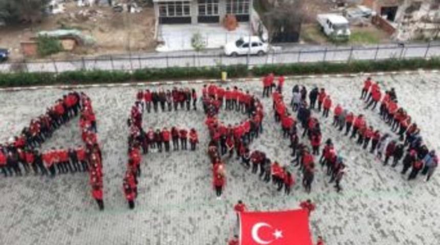 Somalı &Ouml;ğrenciler Afrin&rsquo;e &rsquo;komando Andı&rsquo; İle Destek Oldu