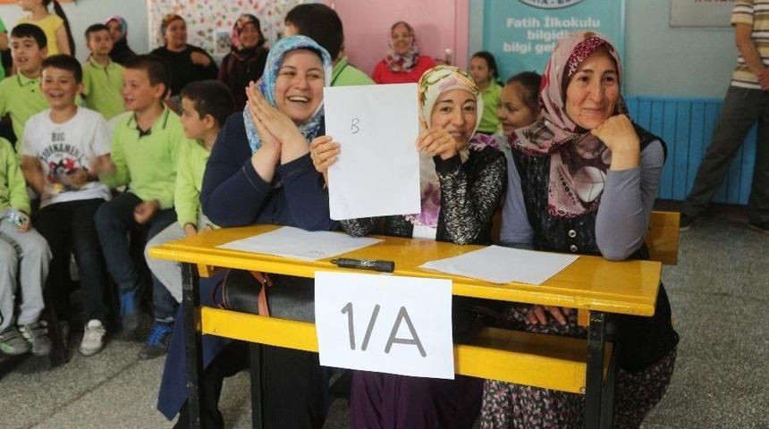 Bu Kez Anneler Yarıştı &Ccedil;ocukları Destekledi