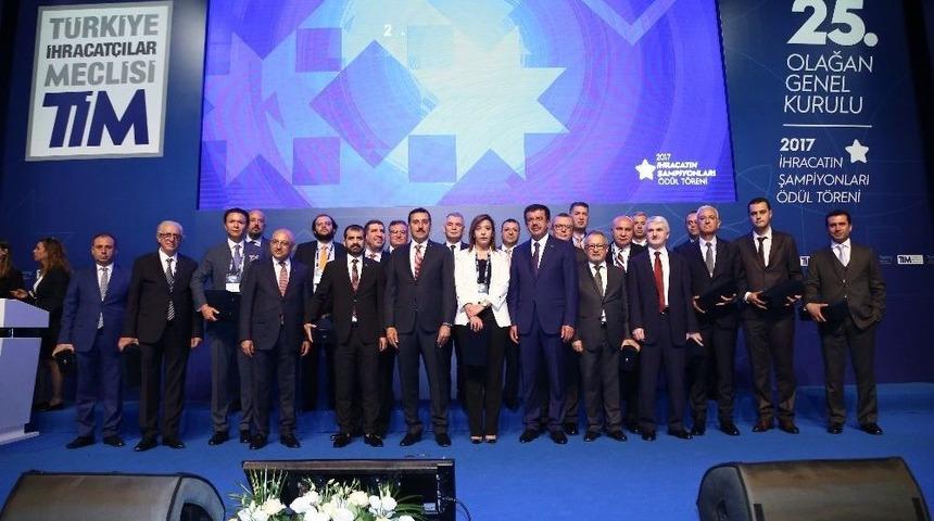 Egeli İhracat Şampiyonlarına &Ouml;d&uuml;l Yağmuru