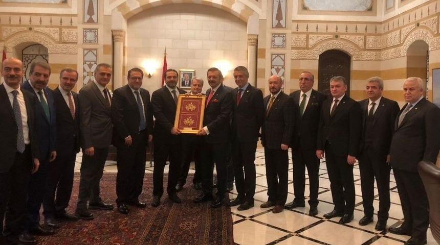 Kmtso Başkanı Serdar Zabun L&uuml;bnan&rsquo;da