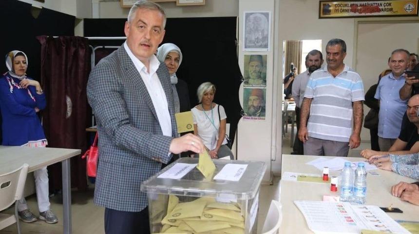 Başkan Remzi Aydın, Se&ccedil;im Sonu&ccedil;larını Değerlendirdi