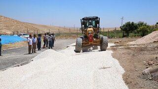 Haliliye Belediyesi Kırsalda Yol Atağını Sürdürüyor