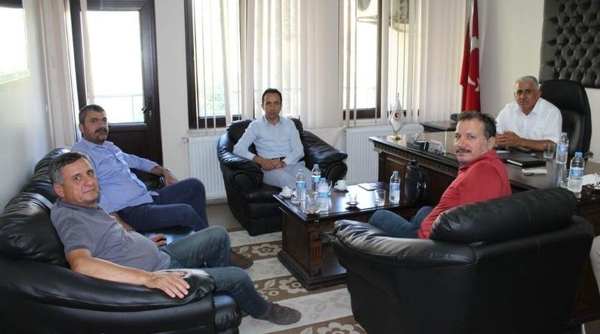 Munzur Üniversitesi Rektöründen Ttso Yeni Başkanına Ziyaret