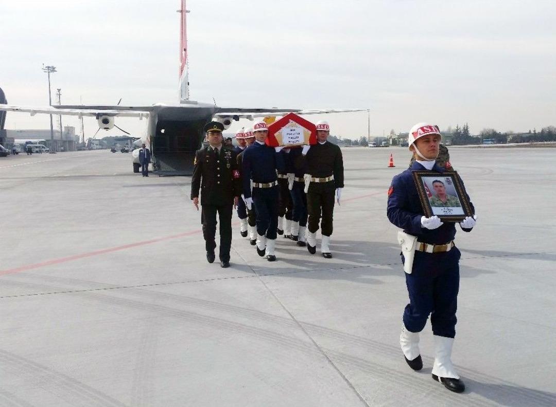 Konyalı Şehidin Cenazesi Memleketine Getirildi