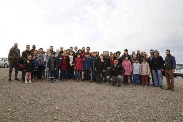 Görme Engelliler Yamaç Paraşütüyle Uçtu 1