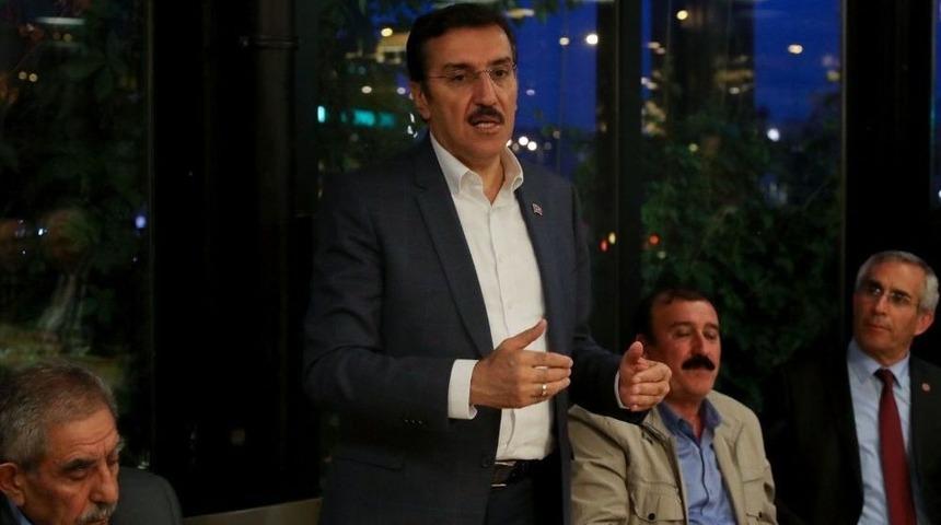 Bakan T&uuml;fenkci, Malatyalı Muhtarlar İle Buluştu