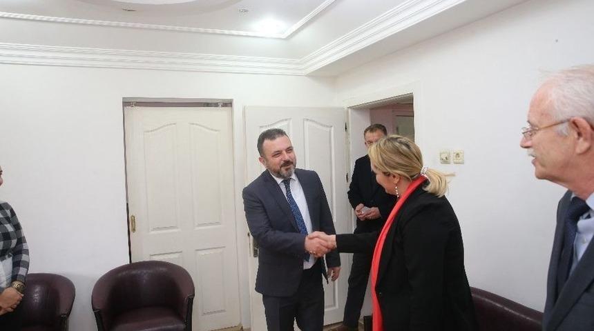 Başkan Ercan Ziyaretlerine Devam Ediyor