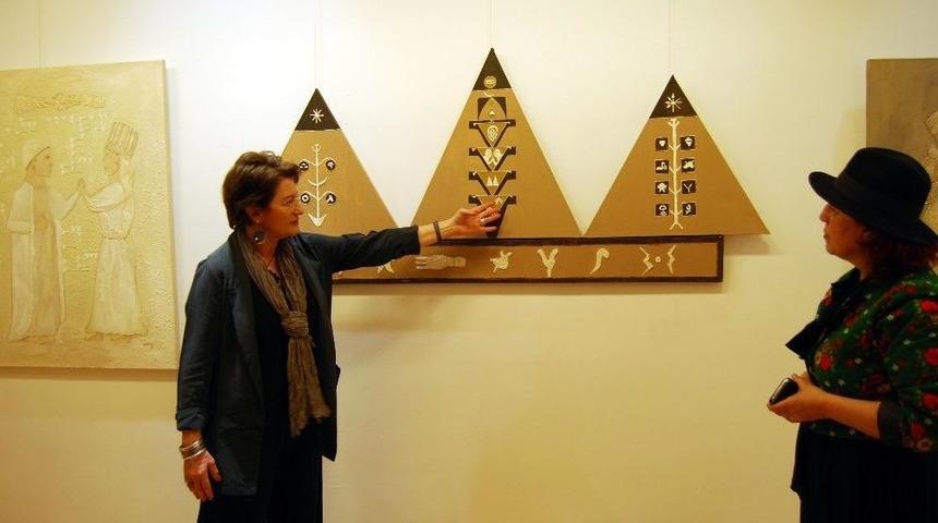 Ressam Asuman Barka Sevindili&rsquo;nin Sergisi