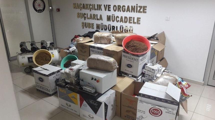 &Ccedil;orum&rsquo;da 29 Bin 400 Adet Makaron Sigara Ele Ge&ccedil;irildi