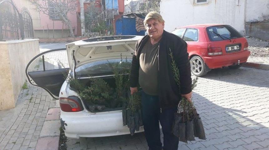 Muhtardan “vatanını Seviyorsan Ağaç Dik” Kampanyası