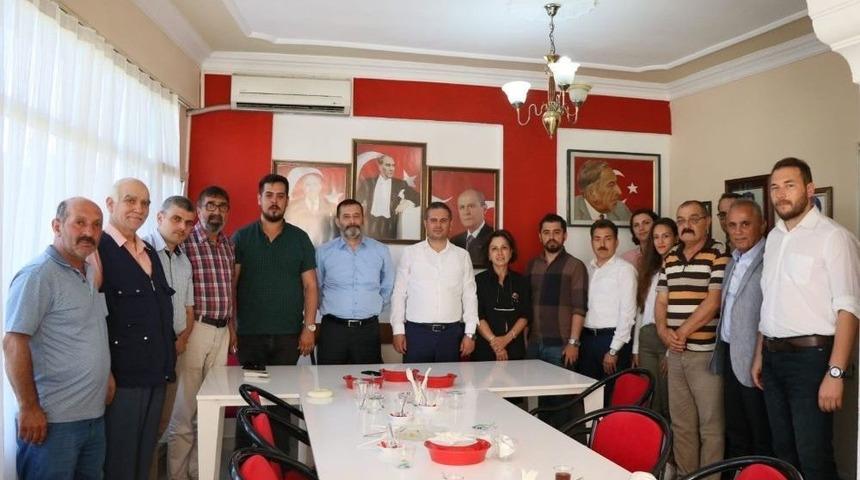 Ak Parti&rsquo;den Mhp&rsquo;ye Teşekk&uuml;r Ziyareti