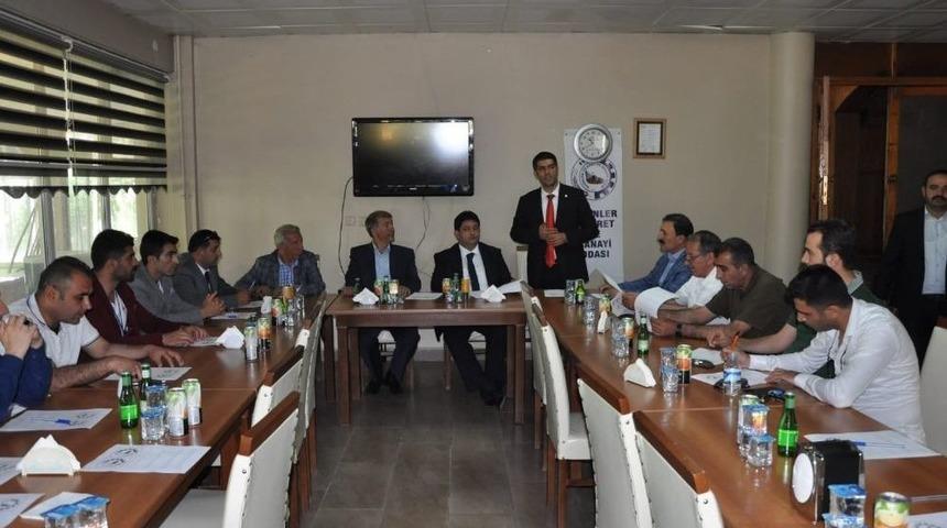 Oda Ve Borsa Başkanları Pasinler&rsquo;de Toplandı