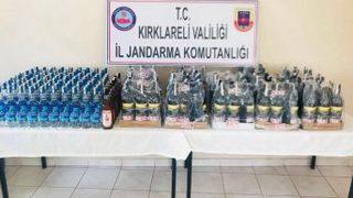 Kırklareli’nde Sahte Alkol Ele Geçirildi