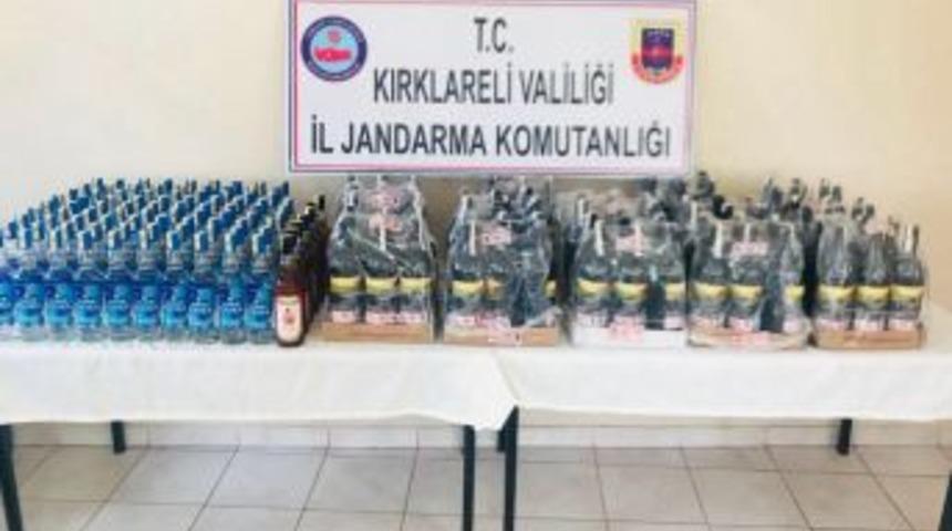 Kırklareli’nde Sahte Alkol Ele Geçirildi