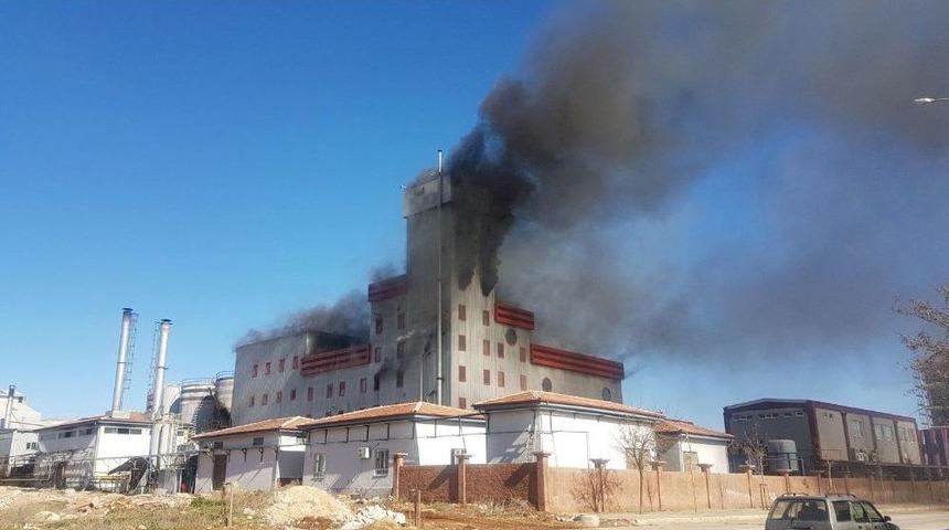 Yağ Fabrikasında Korkutan Yangın