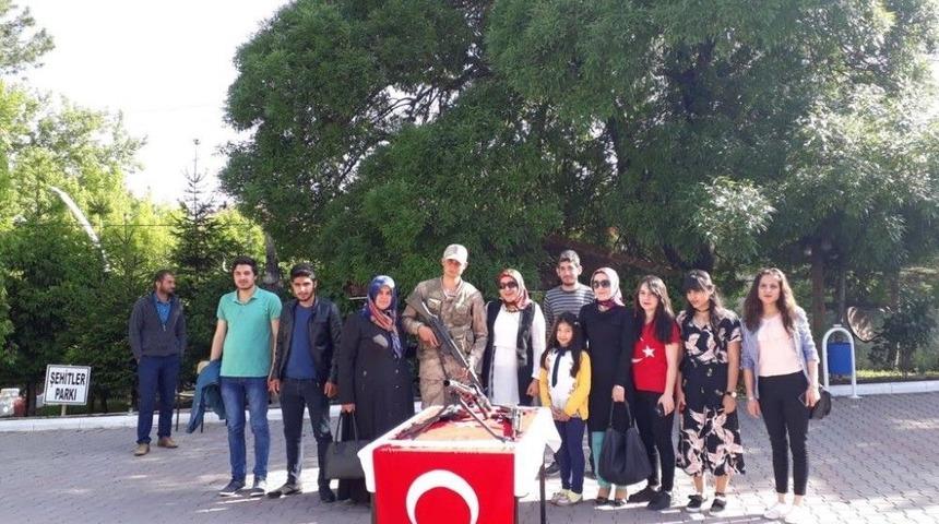 Elbistanlı Engelli Gencin Askerlik Hayali Ger&ccedil;ek Oldu