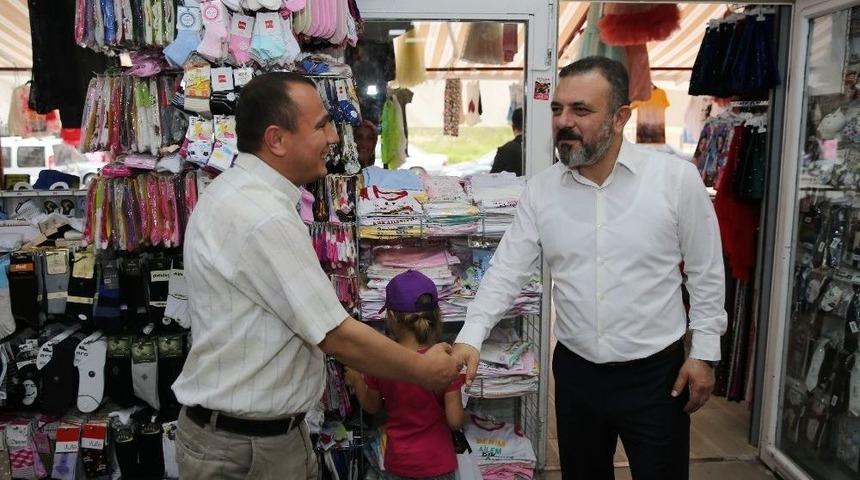 Başkan Ercan Seçim Çalışmalarına Devam Ediyor