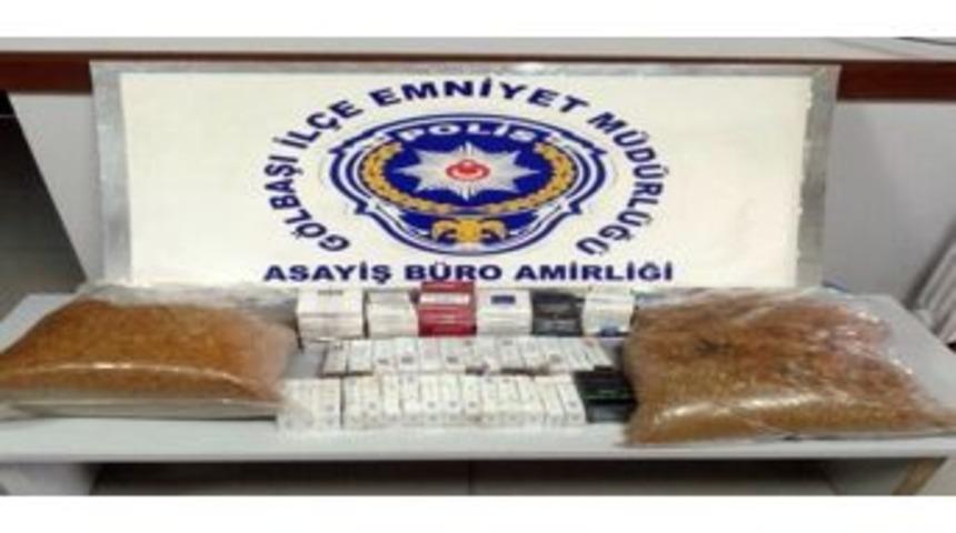 G&ouml;lbaşı&rsquo;nda Ka&ccedil;ak Sigara Operasyonu