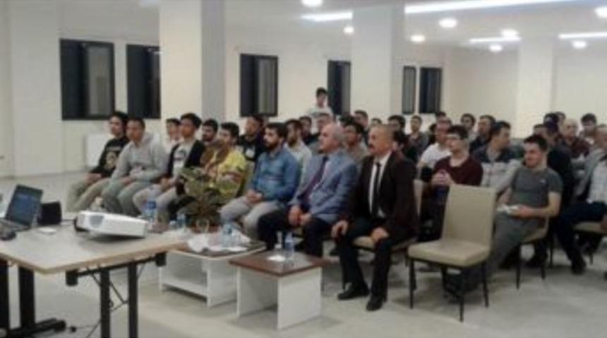 &Ouml;ğrenci Yurtlarında Afet Eğitimi Verildi