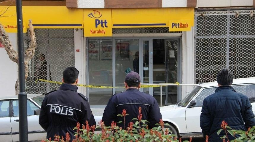 Manisa&rsquo;da Ptt Şubesine Maskeli Soygun