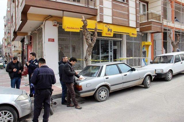 Manisa’da Ptt Şubesine Maskeli Soygun