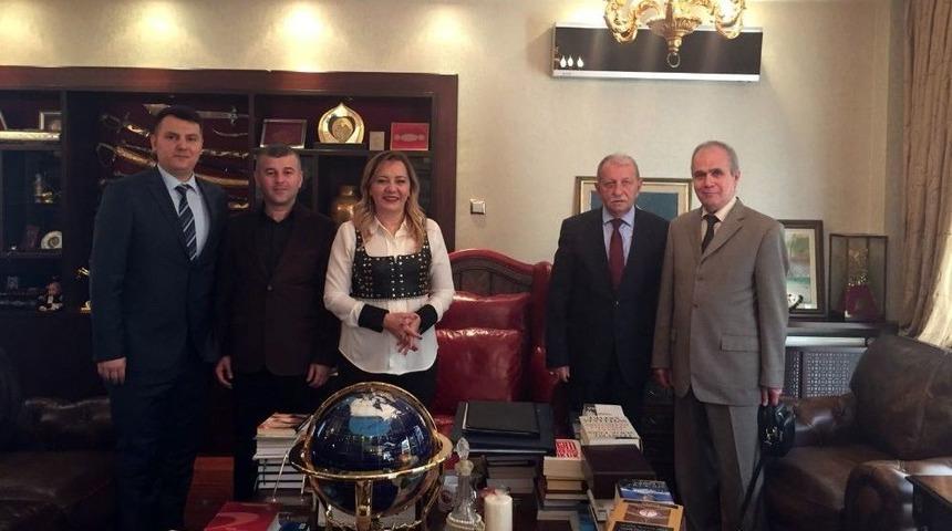 Verem Savaş Derneği Başkanı Erdoğan, Ankara&rsquo;da Ziyaretlerde Bulundu